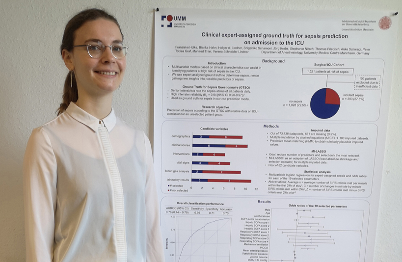  Franziska Holke mit dem Gewinner-Poster 