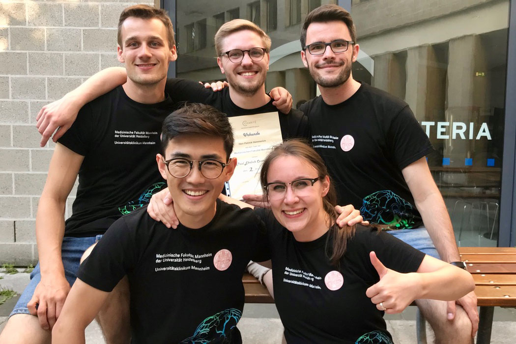 Das Team der Medizinischen Fakultät Mannheim. 