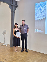 Mrs Hanna Theresa Weber (Dr. rer. nat. student, European Center for Angioscience (ECAS)) and supervisor Prof. Dr. Jonathan Sleeman