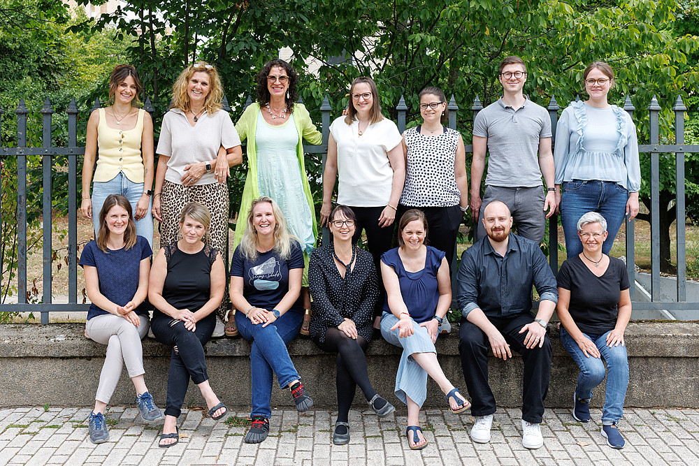 Die Teilnehmenden des interprofessionellen SP-Trainer:innenkurses 2025 