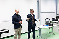 Lehrapfel für herausragendes Engagement in der Lehre, v. l.: PD Dr. Wilko Thiele, Dr. Harald Fritz