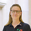 Portraitfoto von Jessica Alica Odenthal, Leiterin des Betrieblichen Gesundheitsmanagements am Klinikum Leverkusen